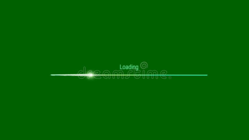 Loading animation Premium Quality green screen footage 4k bacground vector illustration