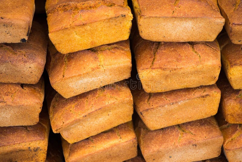 Corn Bread Freshly Made of Corn Flour Stock Image Image of ingredient