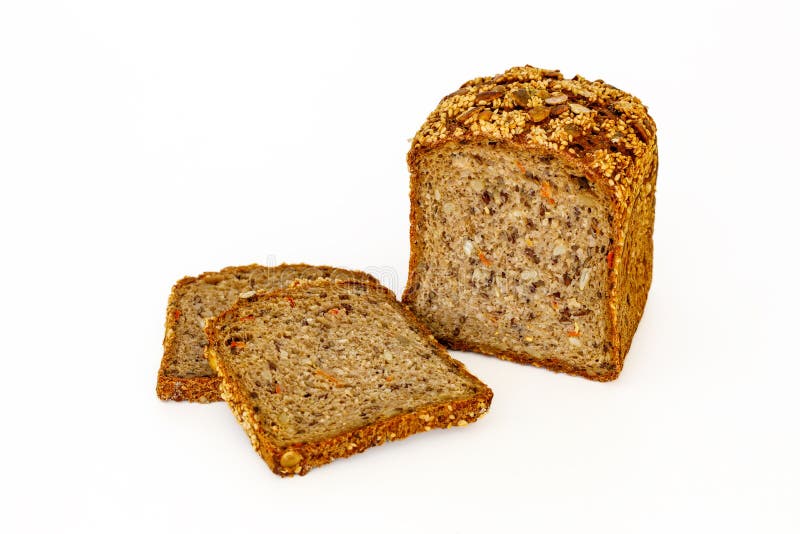 Loaf of dark german bread stock photo. Image of dark 236818540