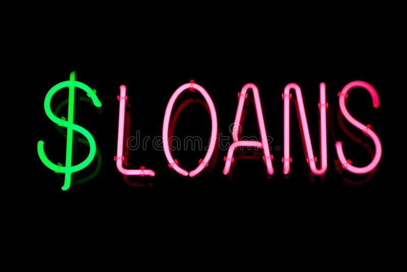 Loans Neon Sign