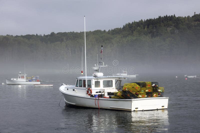 Lobster Boat in the Morning