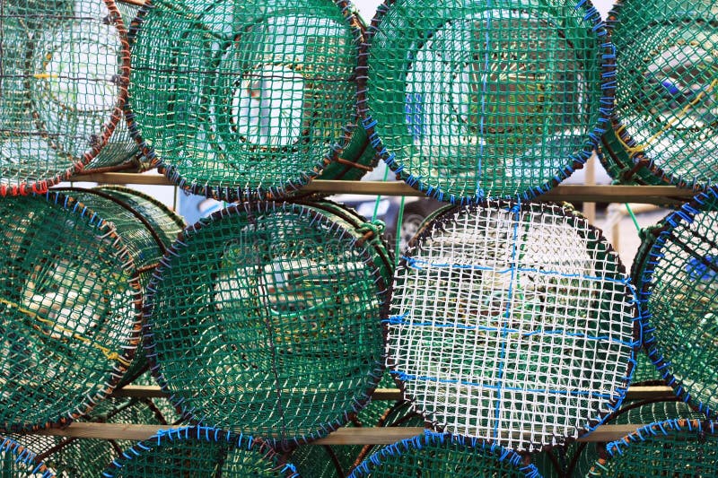 Lobster pots stock image. Image of knot, pattern, objects 37640537