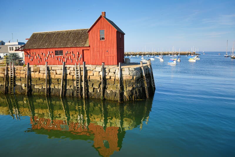 Lobster Shack on a Pier stock image. Image of brightly 62239971