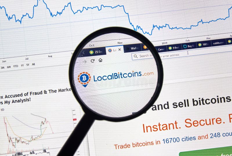 Localbitcoins.com cryptocurrency exchange site