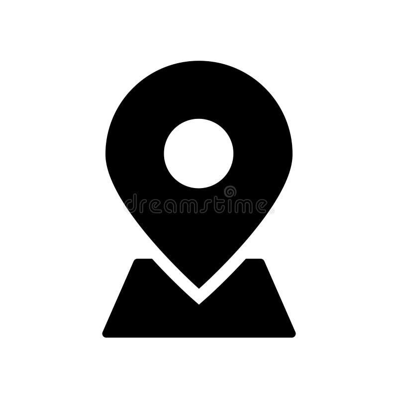 Location icon. Trendy Location logo concept on white background royalty free illustration