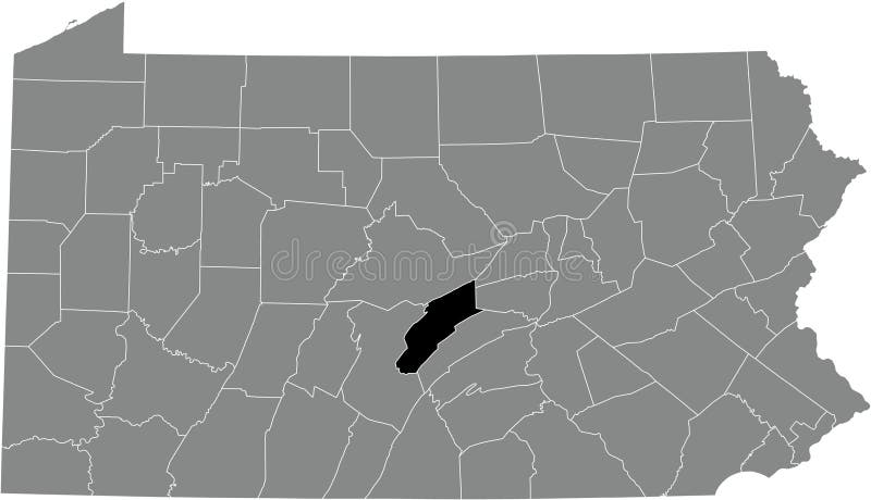 location-map-of-the-mifflin-county-of-pennsylvania-usa-stock-vector