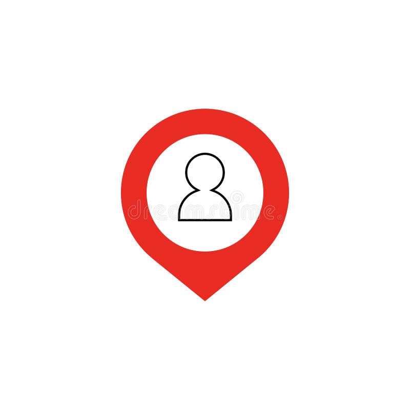 Location people icon stock illustration. Illustration of friend 174915651