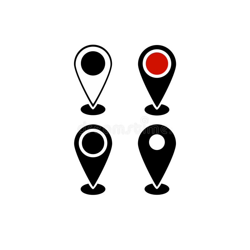 Pin Location Ui Stock Illustrations 6,407 Pin Location Ui Stock