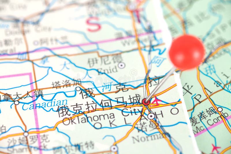 Location of Wichita in the United States on the Map Stock Image Image of tack, travel 222587151