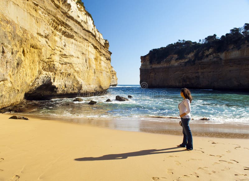 Loch Ard Gorge on the Great Ocean Road, Australia, near the Twelve Apostles