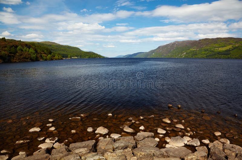 Loch Ness stock image. Image of loch, green, nature, stone - 33459717