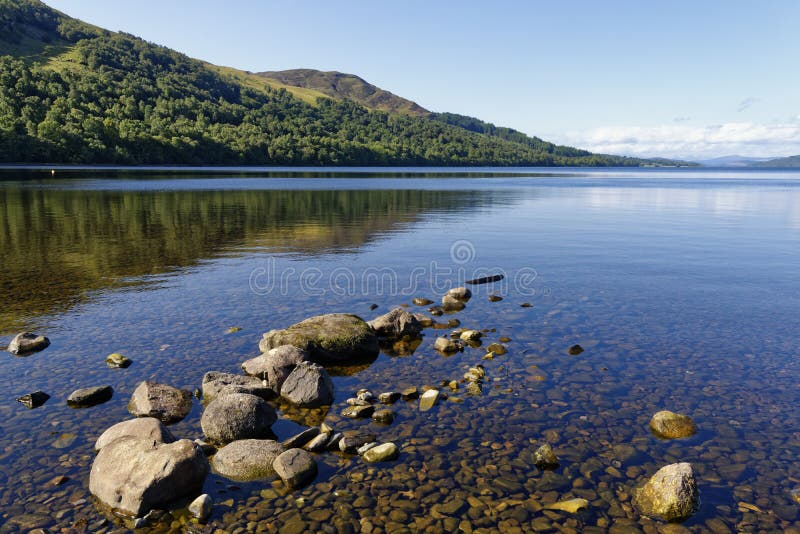 Loch Rannoch & Meall Druidhe Stock Photo - Image of hill, bright: 133846652