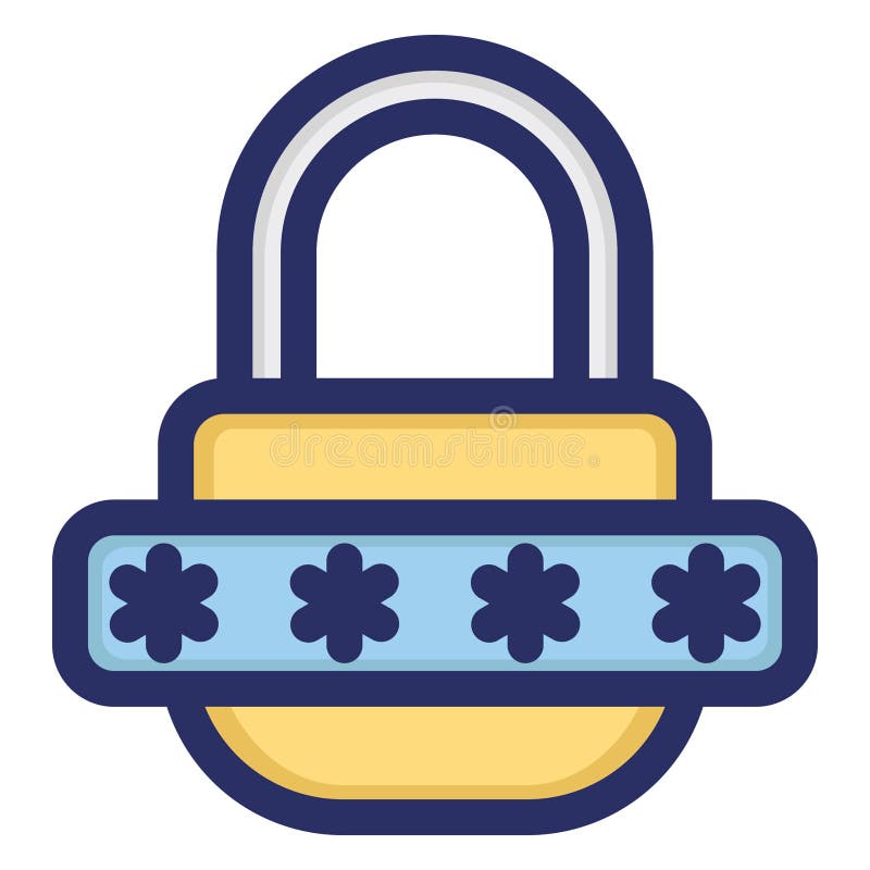 Key, Password Isolated Vector Icon that Can Be Easily Modified or Edit ...