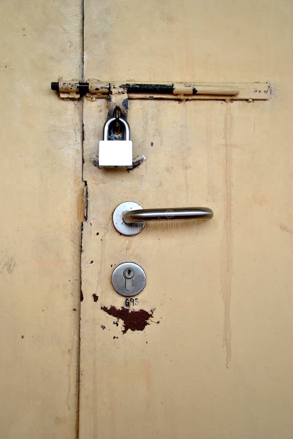 Locked Door Picture. Image 18502538