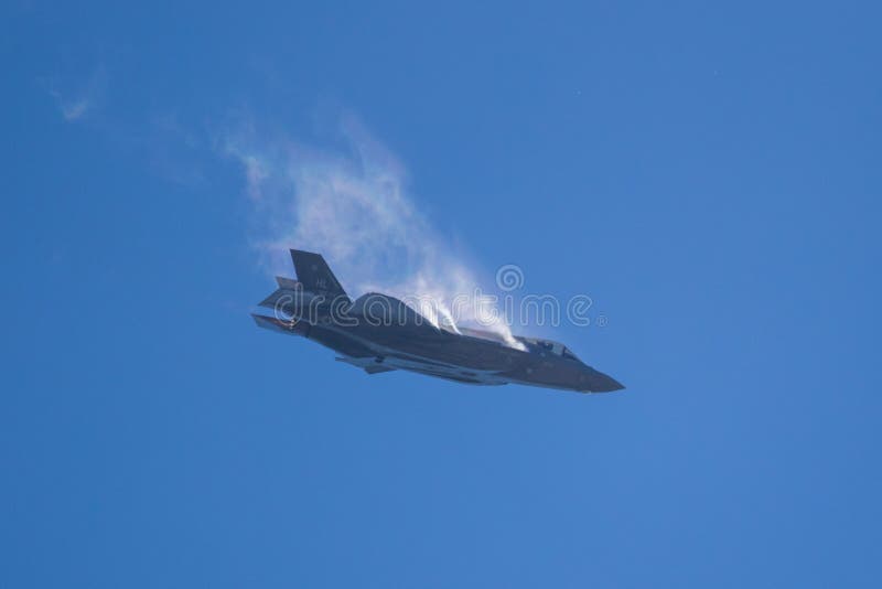 Lockheed F-35 myśliwiec zdjęcie royalty free Lockheed F-35 myśliwiec zdjęcie royalty free