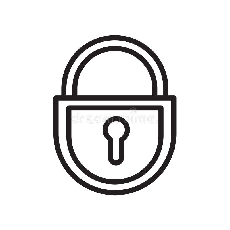 Lockout Tag Isolated on White Stock Illustration - Illustration of