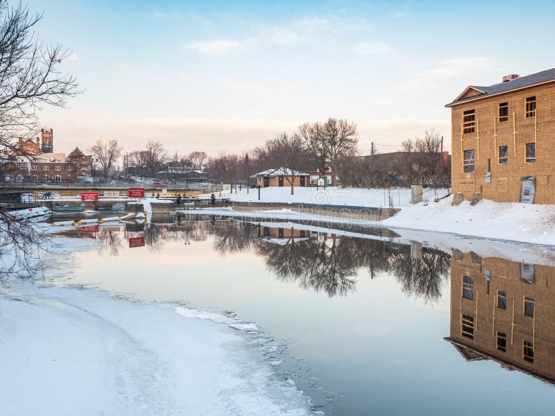 Lindsay Ontario Canada Trent Severn Waterway Stock Photo Image of canada, purdys 103632704