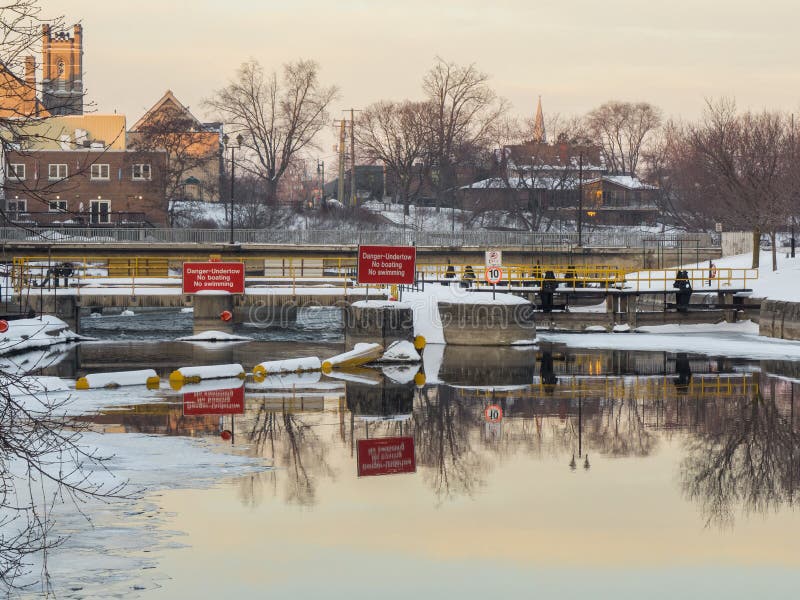 Lindsay Ontario Canada Trent Severn Waterway Stock Photo Image of canada, purdys 103632704