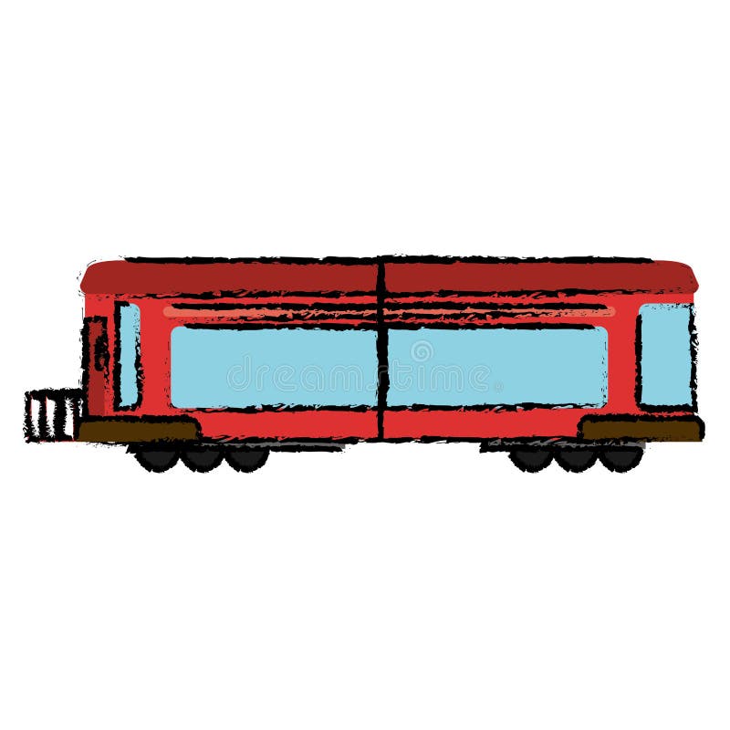 Locomotive train transport business stock illustration