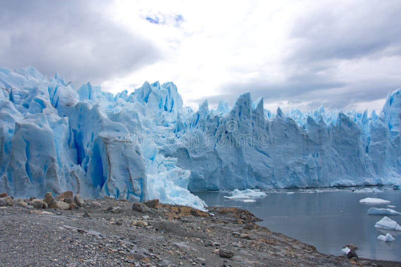 Lodowiec Perito Moreno w Los Glaciares parku narodowym w Argentyna obraz stock Lodowiec Perito Moreno w Los Glaciares parku narodowym w Argentyna obraz stock