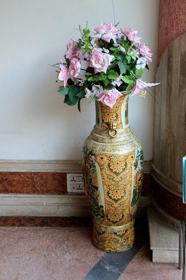 Lofty, Decorative Flower Vase Stock Image Image of corner, flower