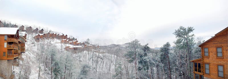 Log Cabins royalty free stock photography Log Cabins royalty free stock photography