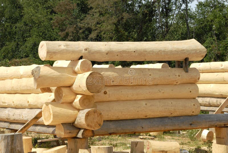 Log Home Construction