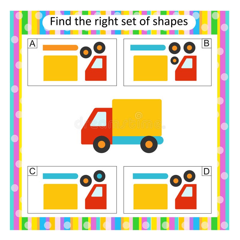 Logic Puzzle for Children. Find the Correct Set of Cartoon Hare. Answer