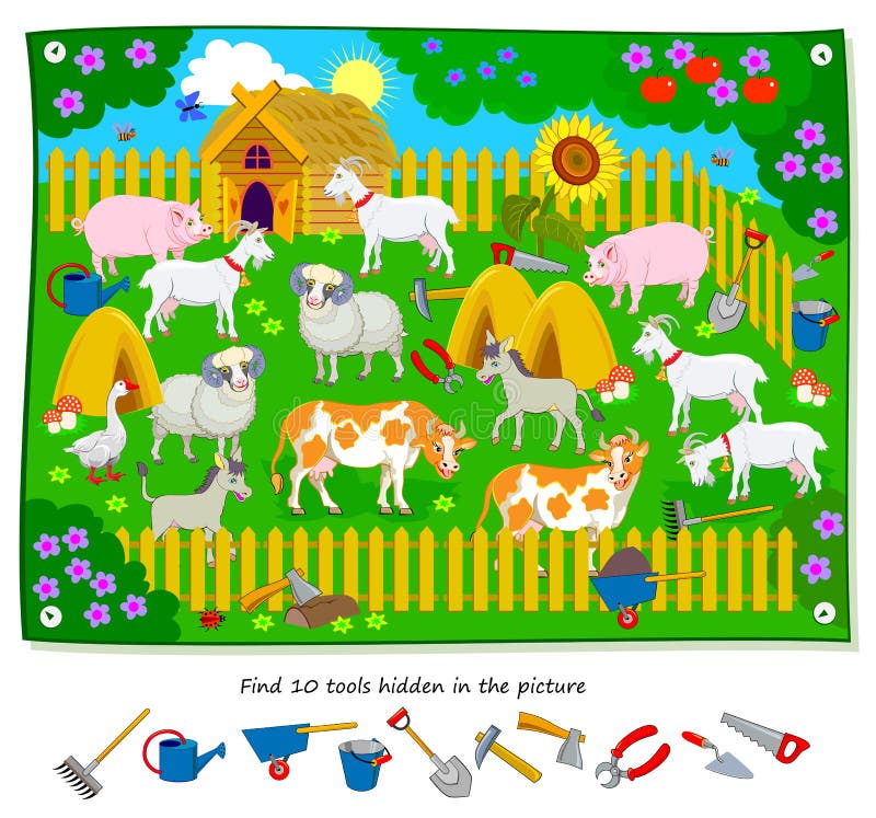 Hidden Objects Puzzle Stock Illustrations 248 Hidden Objects Puzzle Stock Illustrations Vectors Clipart Dreamstime