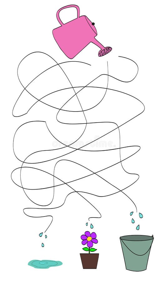 Logic Visual Puzzle for Kids Stock Illustration - Illustration of