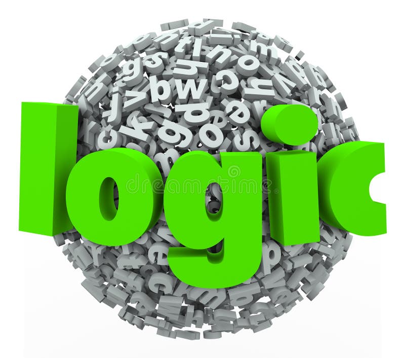 Logic Word Letter Sphere Reason Rational Thought Process