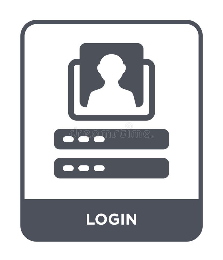 Login icon stock illustration. Illustration of button - 72946790