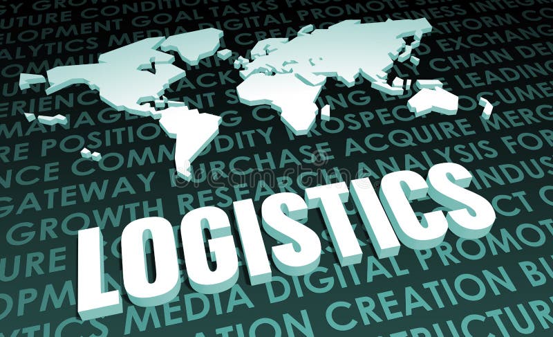 Logistics stock illustration Logistics stock illustration