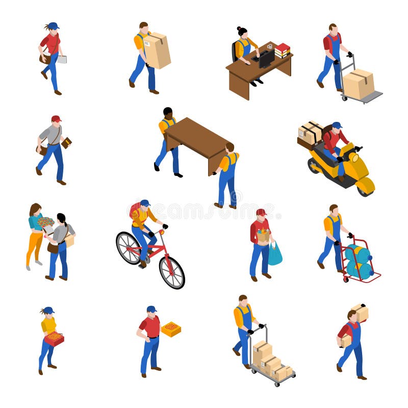 Logistique et icônes de la livraison réglées illustration de vecteur Logistique et icônes de la livraison réglées illustration de vecteur