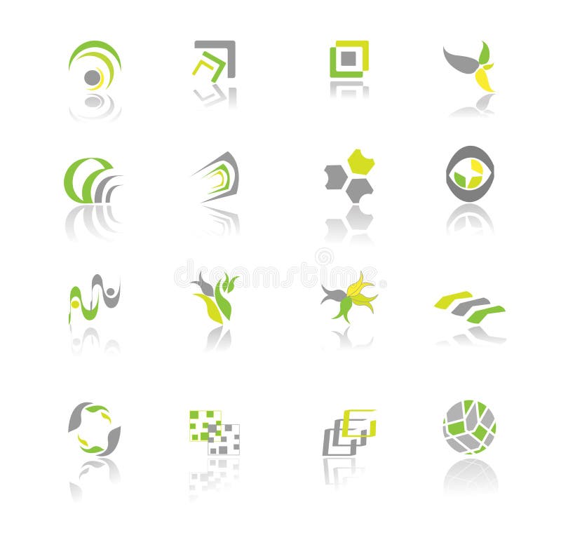 Logo illustration stock