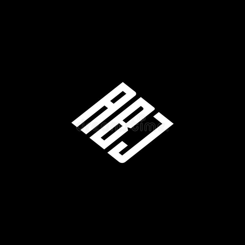 Logo ABJ Icona ABJ Vettore ABJ Monogramma ABJ ABJ monogramma ABJletter ABJtriangle ABJatipico AbJflat Design esclusivo logo modern illustrazione vettoriale