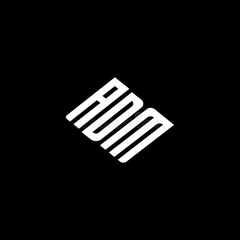 Logo ADM Icona ADM monogramma ADM vettoriale ADM monogramma ADMletter ADMminimalist ADMtriangle ADMflat Design esclusivo logo astr royalty illustrazione gratis