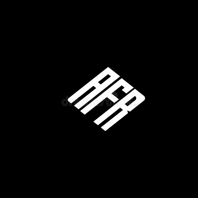 Logo AFR Icona AFR monogramma AFR AFR minimizzazione AFR Design esclusivo e semplice.