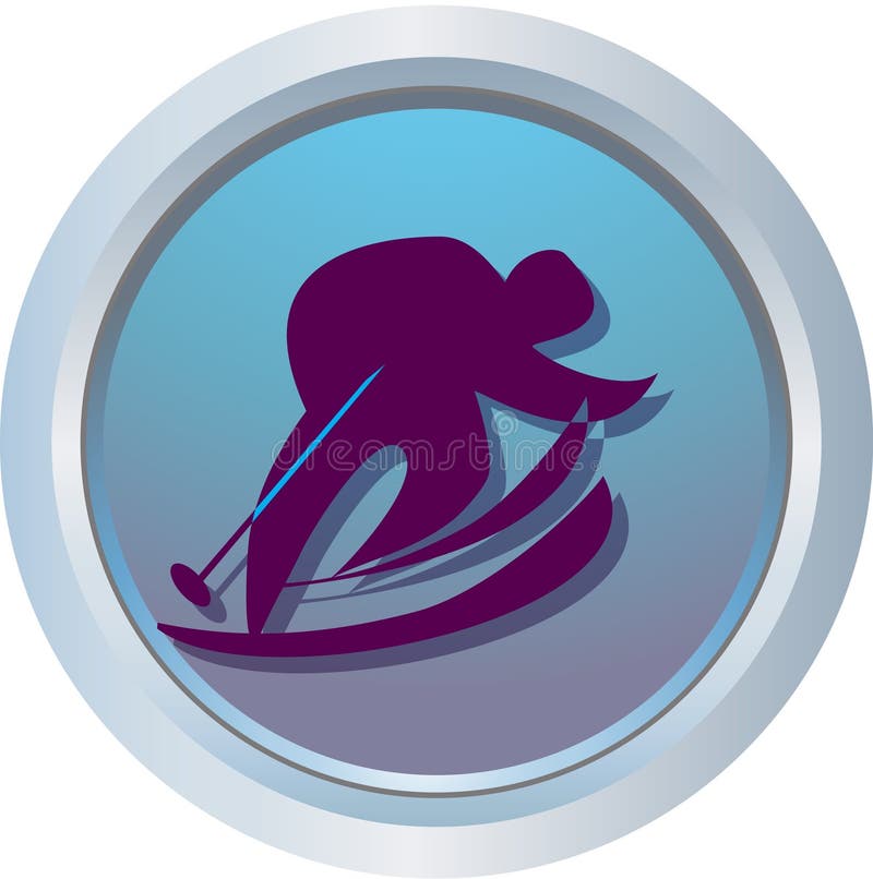 Winter logo snowboard stock illustration. Illustration of symbols 481776