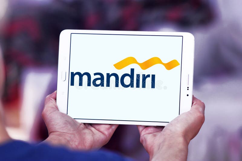  Bank  Mandiri  logo editorial image Image of funds largest 