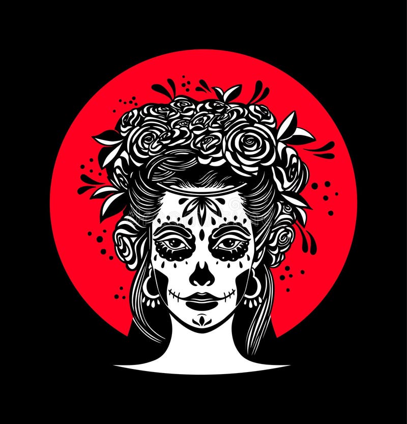 Logo in Calavera Style. Dia De Los Muertos, Day of the Dead is a ...