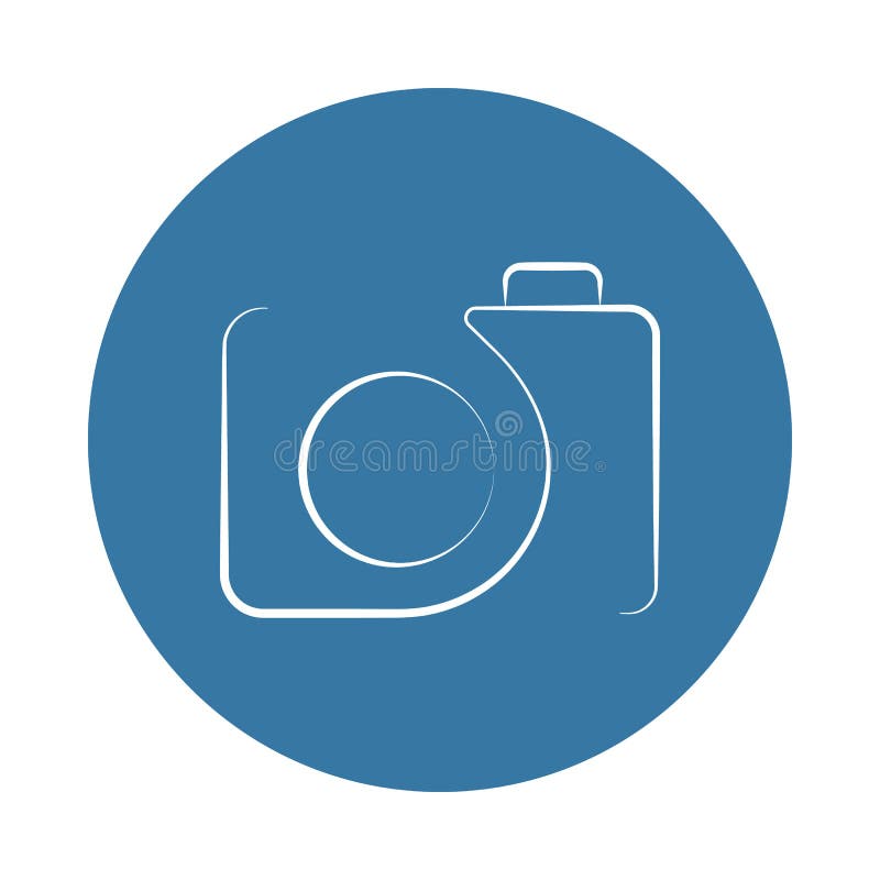 logo camera icon. Element of photo icons for mobile concept and web apps. Badge style logo camera icon can be used for web and mob royalty free illustration logo camera icon. Element of photo icons for mobile concept and web apps. Badge style logo camera icon can be used for web and mob royalty free illustration