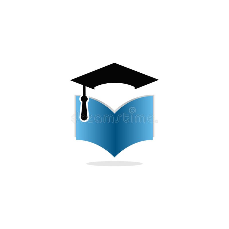 People Wearing Graduation Cap and Holding a Book Vector Stock Vector ...