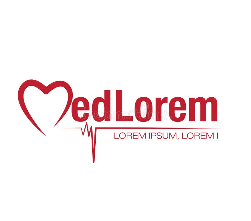 Logo Concept médico libre illustration Logo Concept médico libre illustration