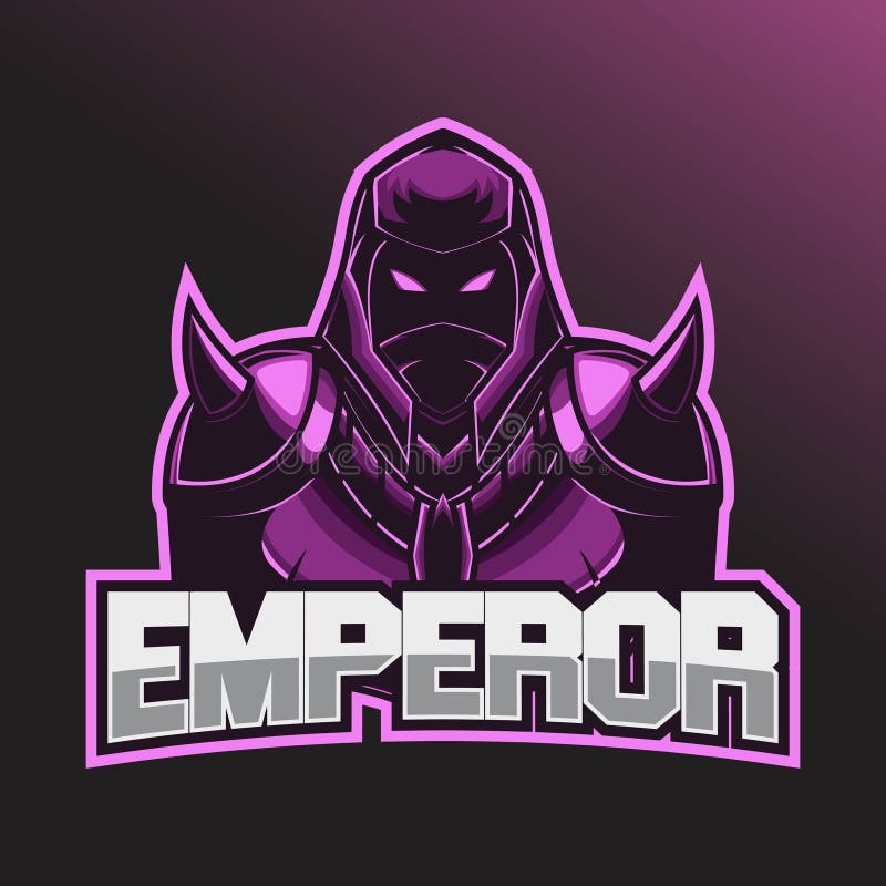 Logo d'Esport de guerrier Calibre de logo d'Esport avec utiliser un casque et une armure de combat illustration stock Logo d'Esport de guerrier Calibre de logo d'Esport avec utiliser un casque et une armure de combat illustration stock