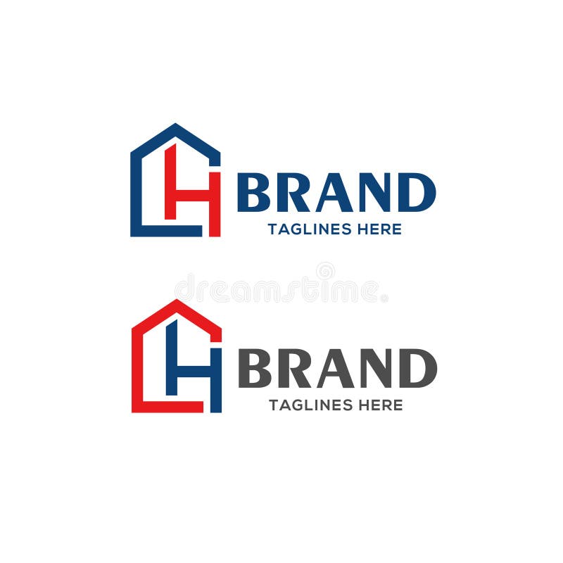 Logo d'immobiliers de la lettre ch