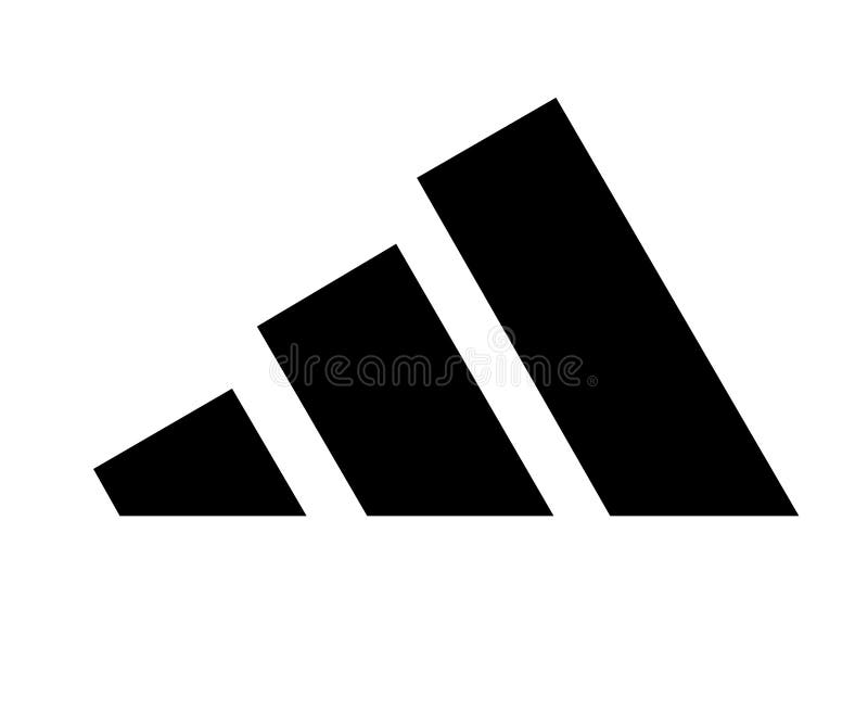 Logo De Adidas Símbolo Rojo Diseño Icono De Pantalla De Fútbol Abstracto editorial - Ilustración de emparejamiento, meta: