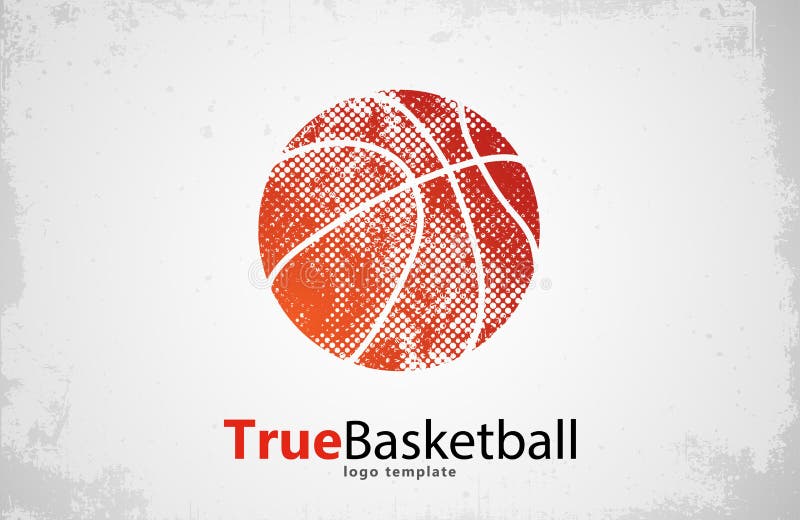 Logo de basket-ball Conception sport créateur illustration stock Logo de basket-ball Conception sport créateur illustration stock