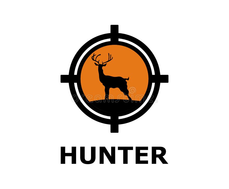 Logo 1 de chasseur de cerfs communs