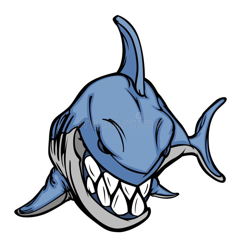 Cartoon Images of Shark Mascot Logos. Cartoon Images of Shark Mascot Logos